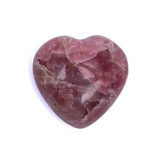 Handschmeichler Herz Rosenquarz, 4,5 cm