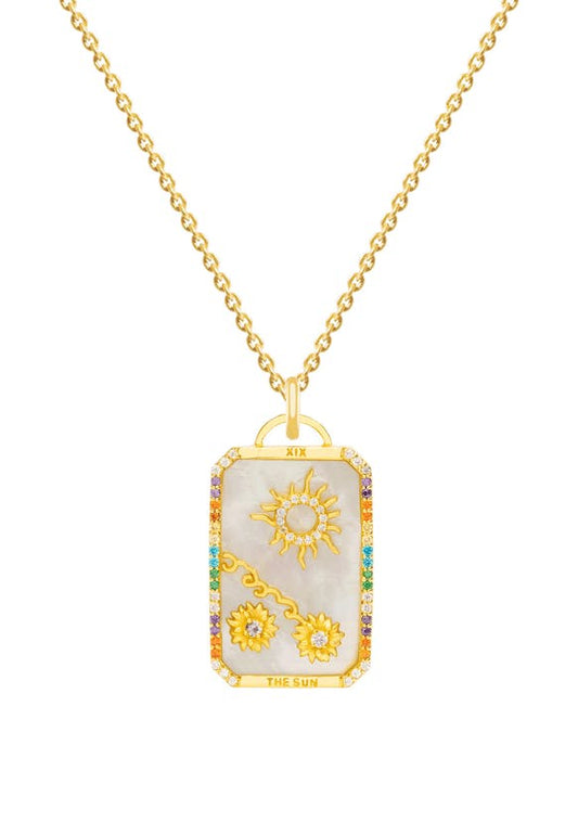 Tarot Karten Kette ''The Sun''