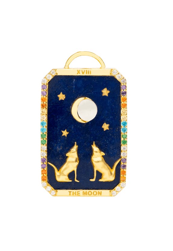 Tarot Karten Kette ''The Moon''