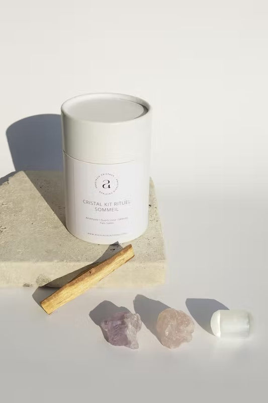 Kristall-Schlaf-Ritual-Kit „Sommeil“
