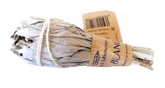 Weißer Salbei Räucherfackel 10-12 cm. Reinigung und spirituelle Stärke