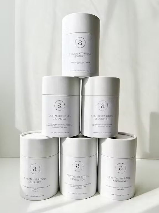 Kristall-Entdeckungs-Ritual-Kit „Decouverte“