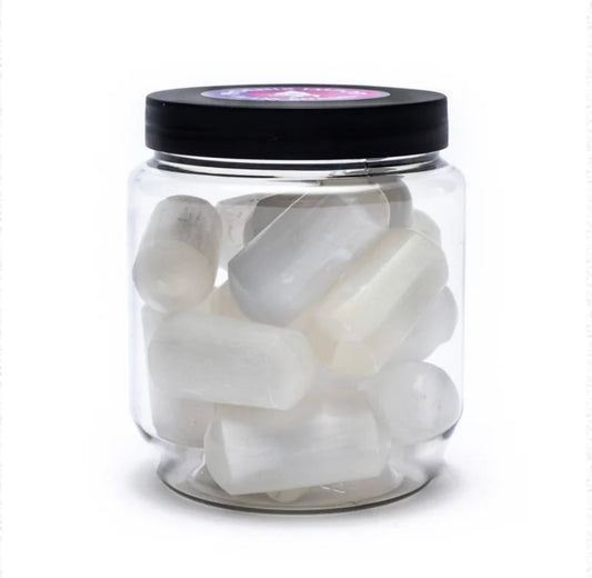 Selenit Trommelsteine 100g