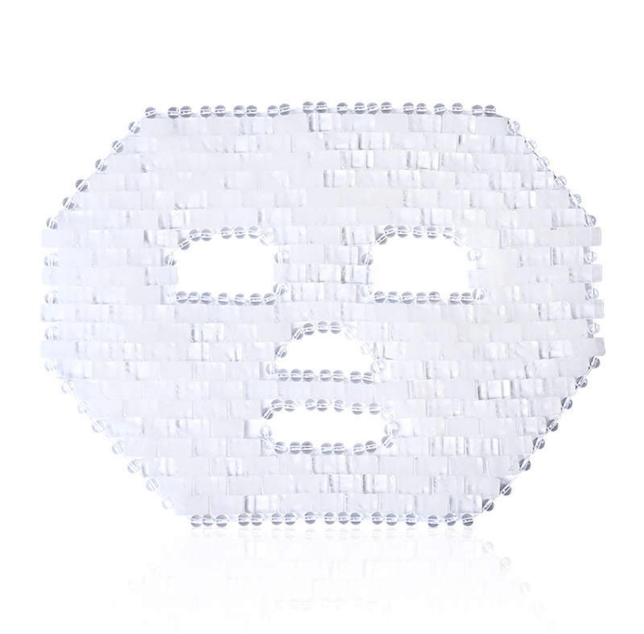 Weiße Jade Gesichtsmaske