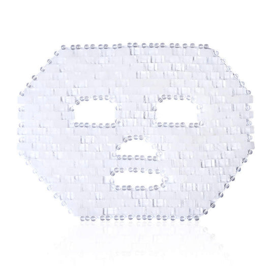 Weiße Jade Augenmaske