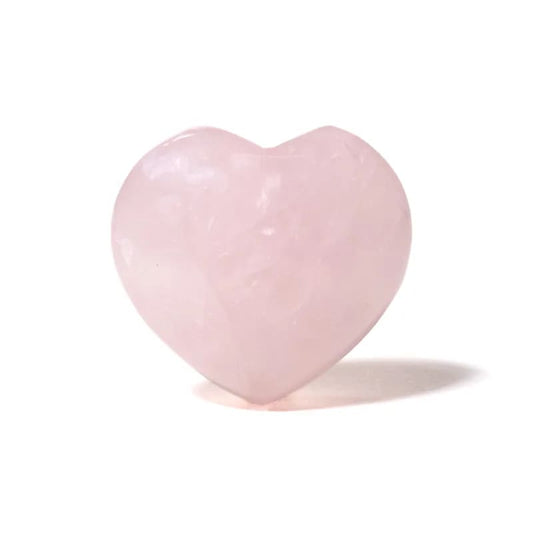 Handschmeichler Herz Rosenquarz, 4,5 cm