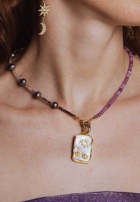 Tarot Karten Kette ''The Sun''