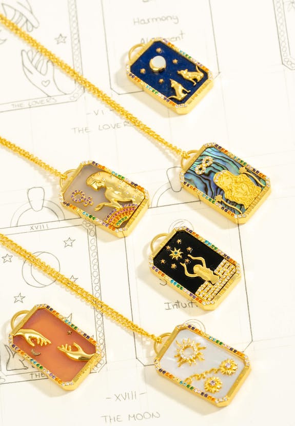 Tarot Karten Kette ''The Sun''