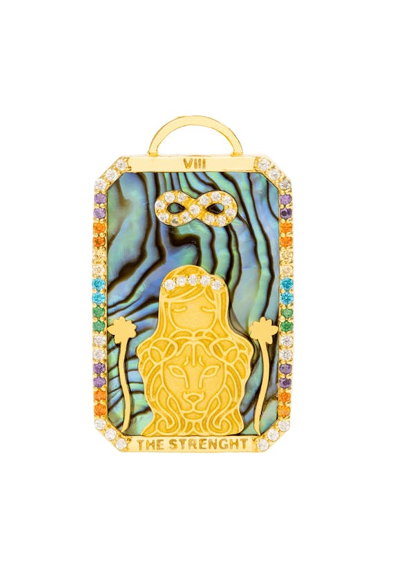 Tarot Karten Kette ''The Strenght''