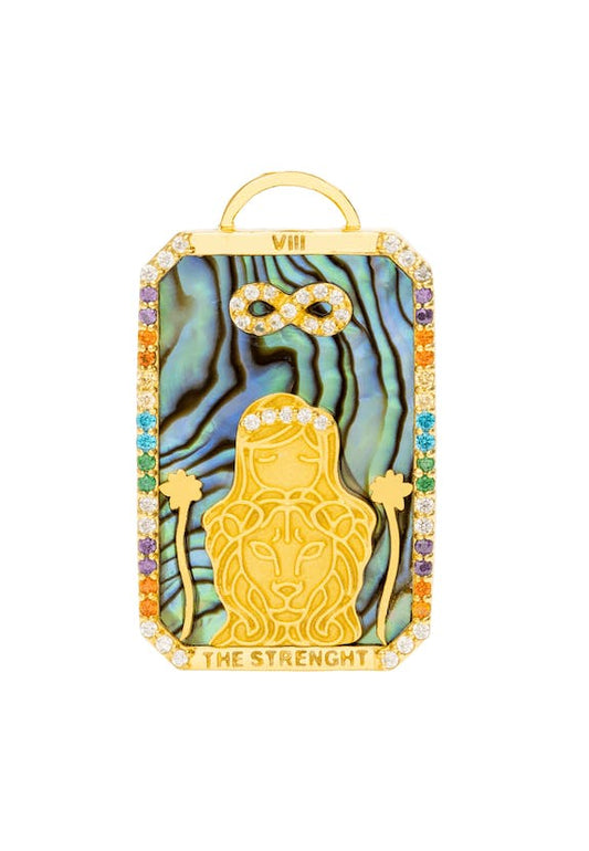 Tarot Karten Kette ''The Strenght''