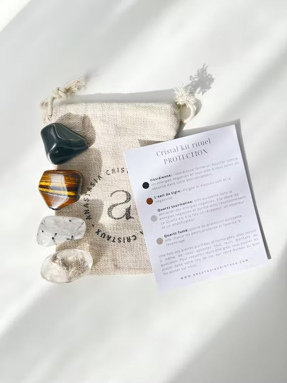 Kristallschutz-Ritual-Kit „Protection“