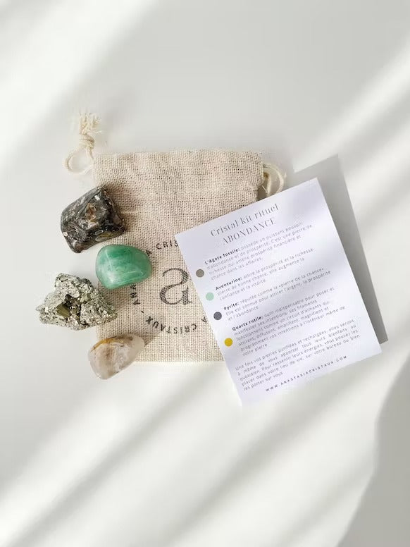 Kristallfülle-Ritual-Kit „Abondance“