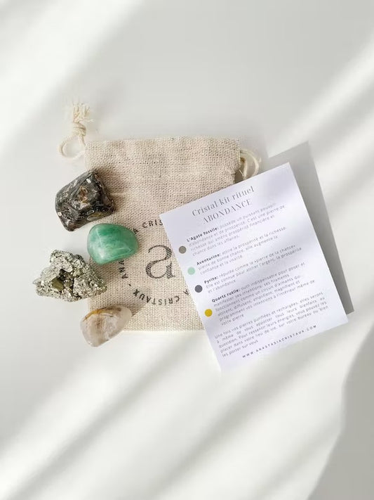 Kristallfülle-Ritual-Kit „Abondance“