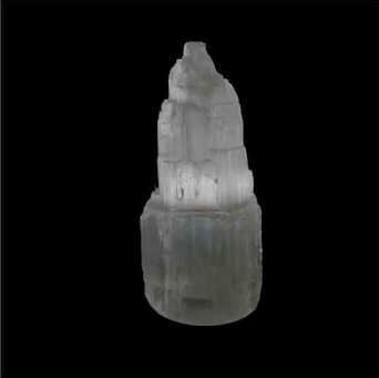 Selenit Turm Mittel 10 cm x 5 cm, 250 g
